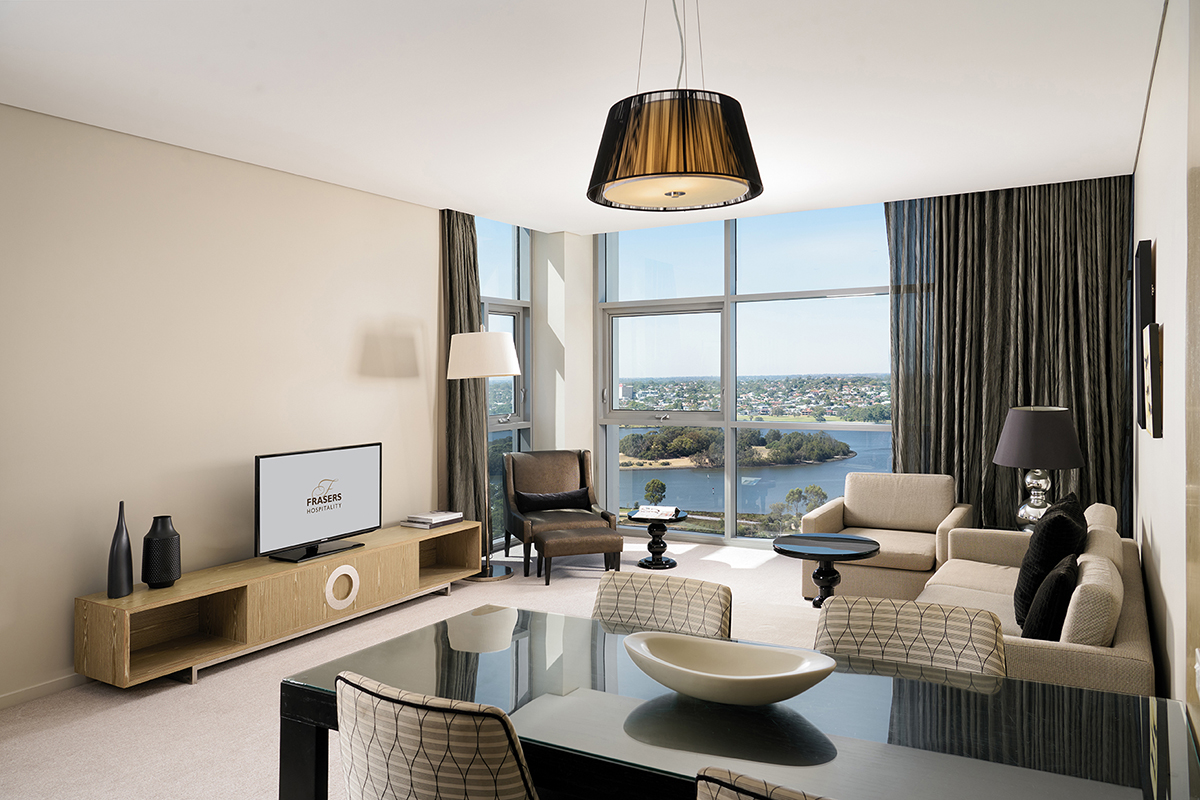 Fully Furnished One Bedroom Apartment Fraser Suites Perth